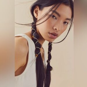Free People Braid In Hair Clips NWT